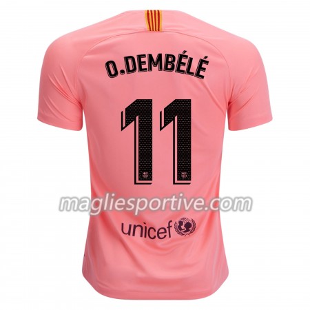 Completo Calcio Barcellona Ousmane Dembele 11 Divisa Terza 2018/2019